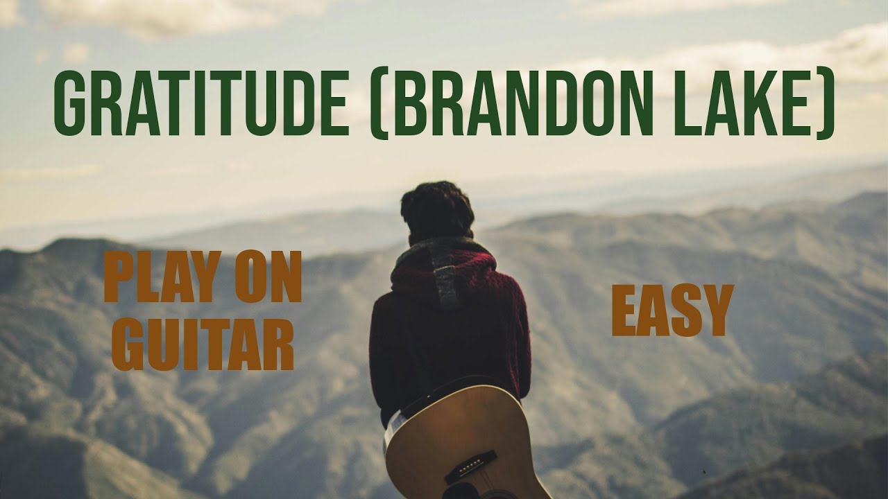 Play Gratitude (Brandon Lake) in Ab on GUITAR. #tutorial #music #worship #praise