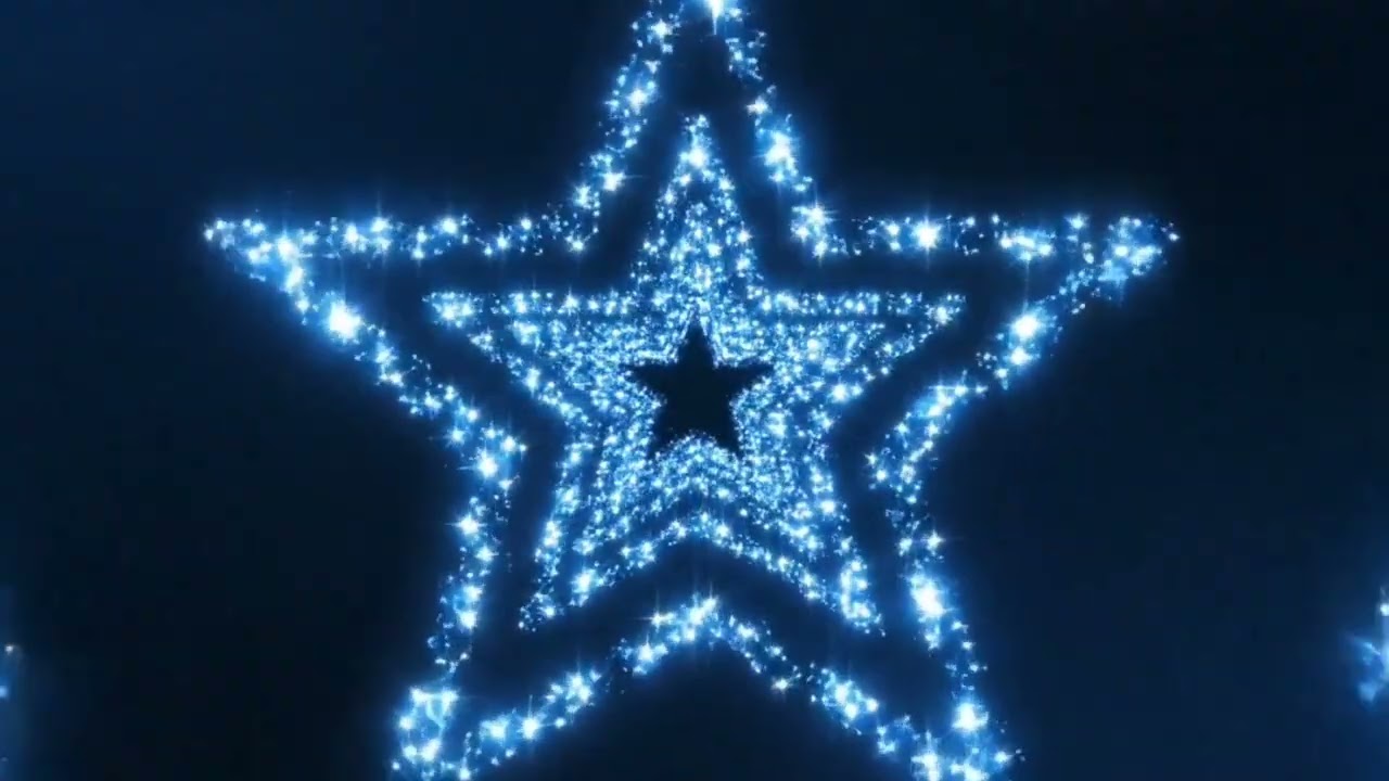 Star Lights Tunnel Loop | Particle Star 