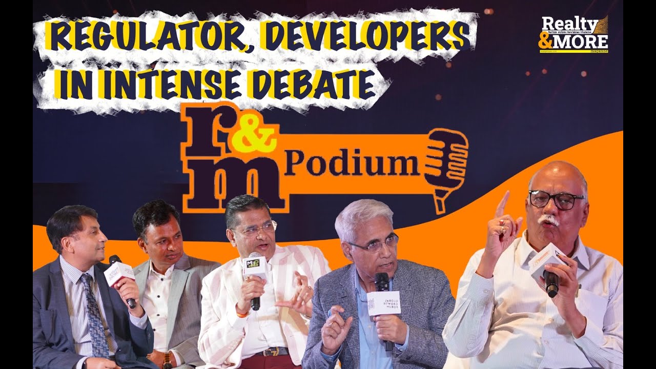 UP RERA Chairman, Developers Discuss Contentious Issues in Intense Debate at R&M Podium