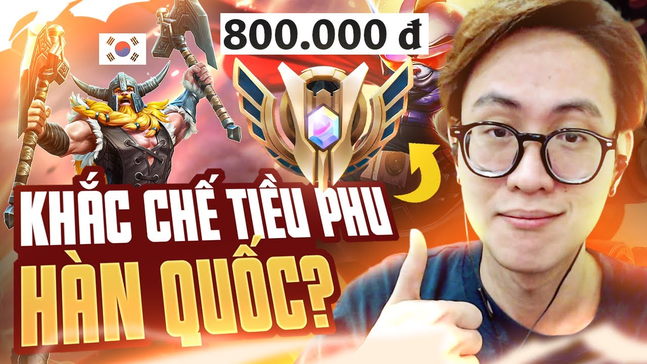 HÀ TIỀU PHU HƯỚNG DẪN MẸO KHẮC CHẾ BOY1CHAMP OLAF CỰC DỄ TẠI RANK CAO THỦ HÀN