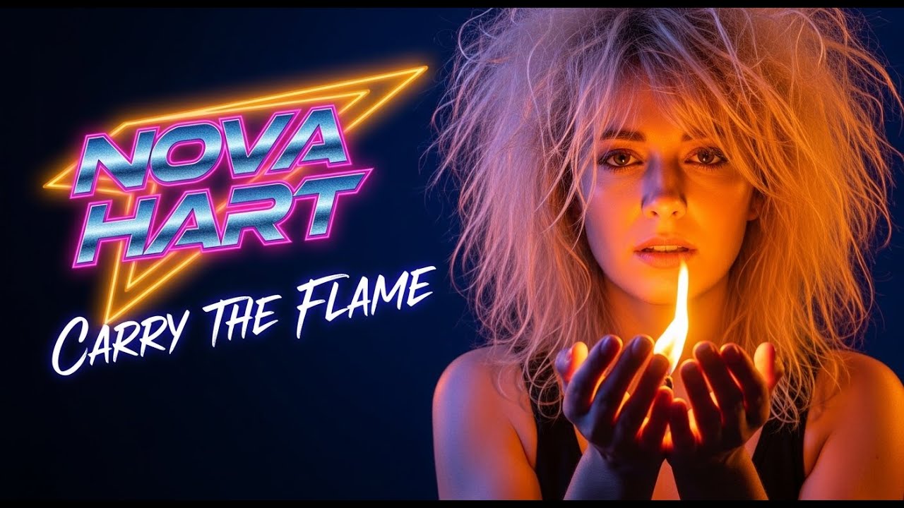 Nova Hart - Carry The Flame | 80s Arena Rock Anthem