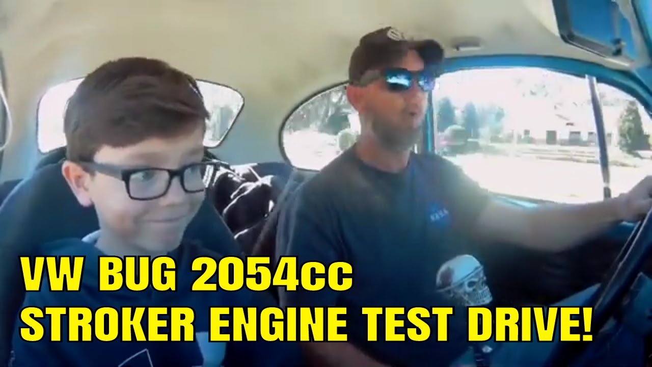 VW Beetle - 74mm - 2054cc Stroker Engine - Test Drive and Cruise! Part 4