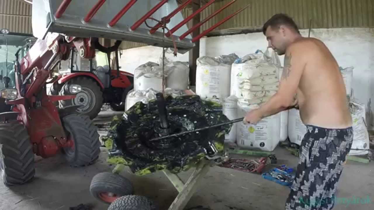 Claas Liner szerelése