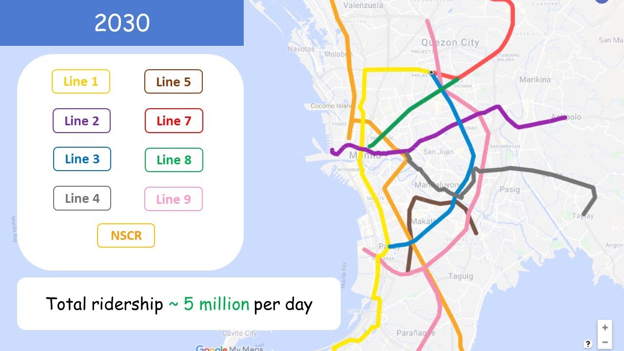 Manila Metro & Rail System - Timeline