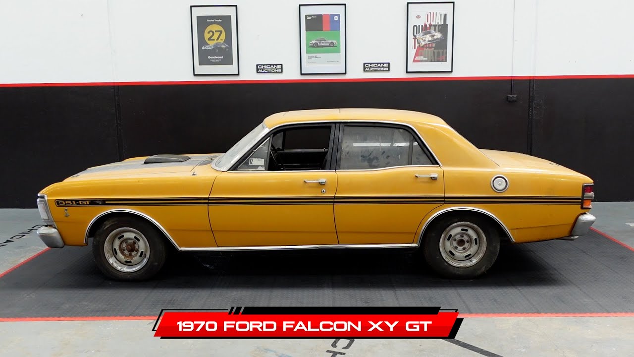 1970 FORD FALCON XY GT - SHED FIND - NO RESERVE