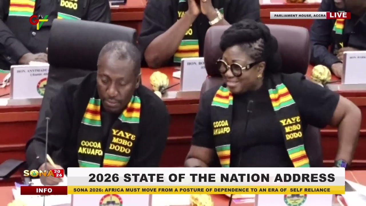 President John Dramani Mahama's  Speech at State of the Nations Address 2026