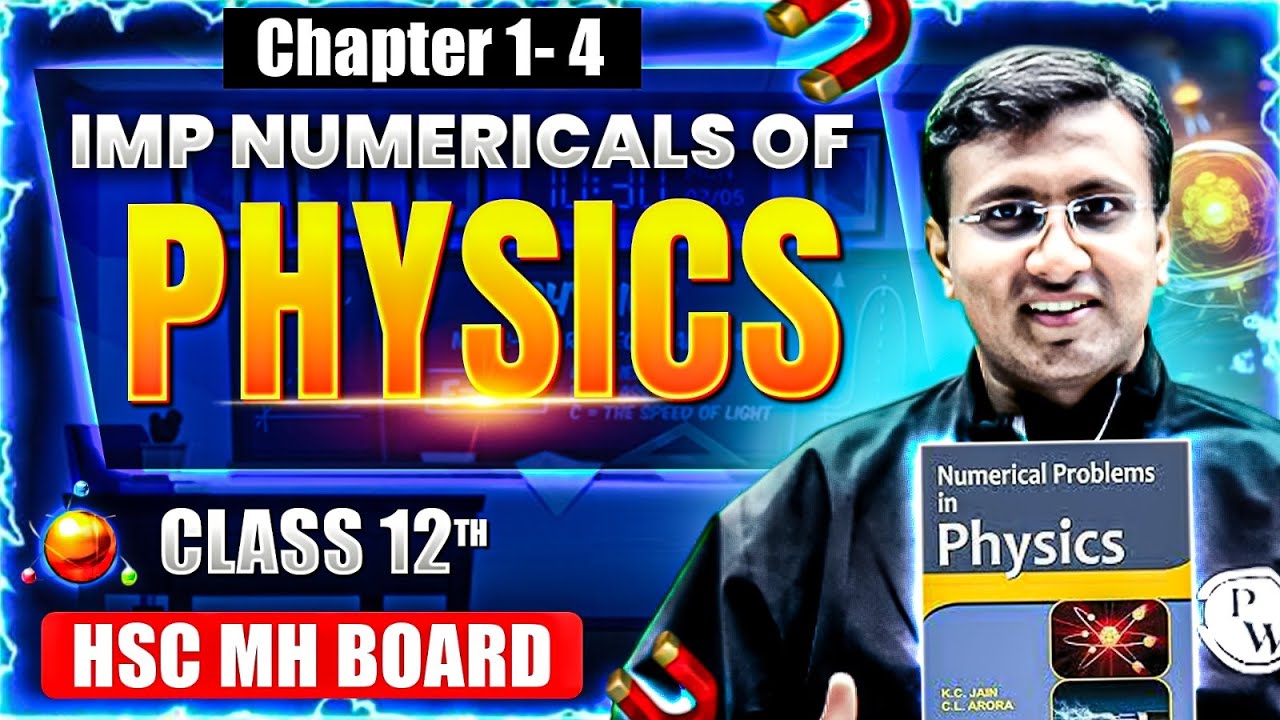 🔥12th Physics Important Numerical's/Problems: Solve Before Your Board Exam! Don't Miss These! ⚡📚