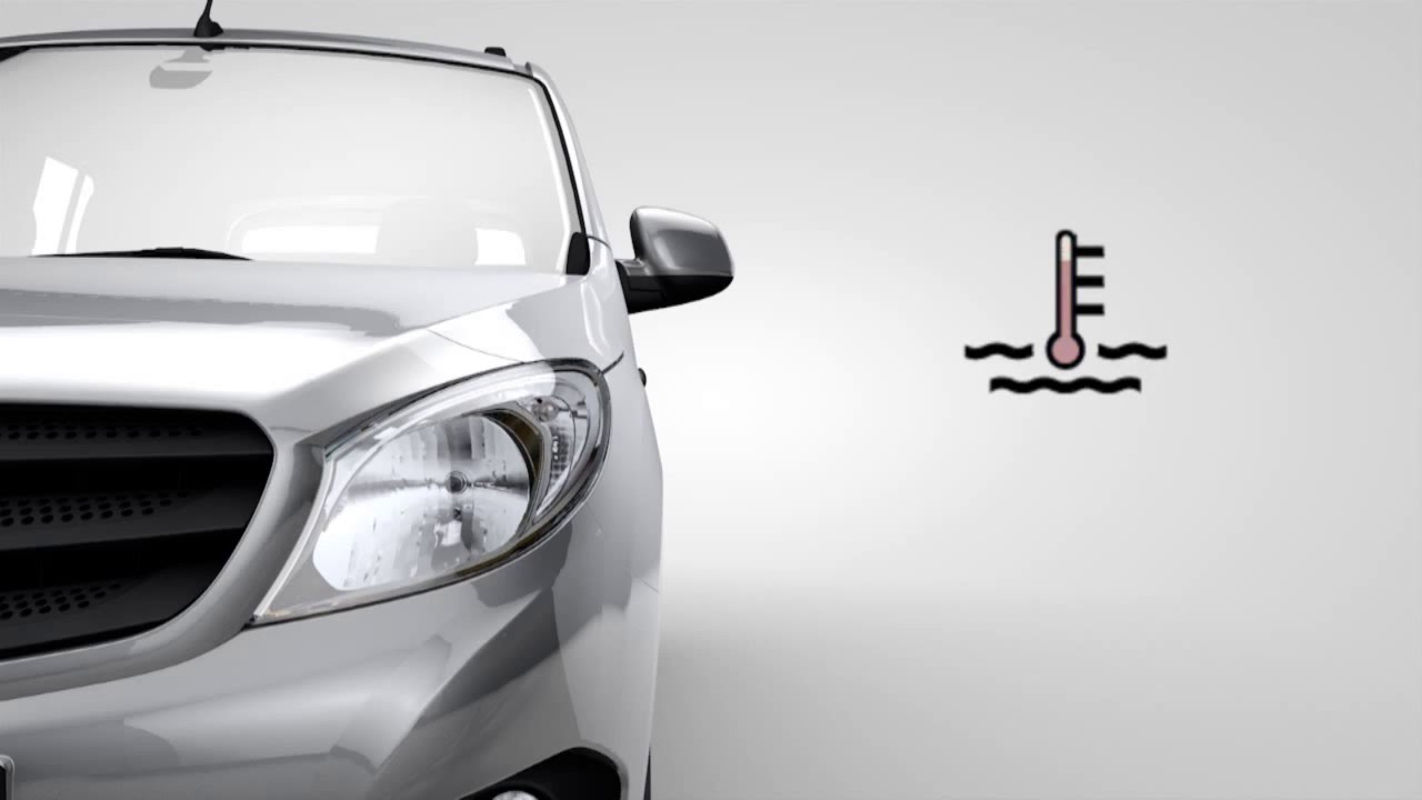 Моторный отсек Mercedes-Benz Citan: замена эксплуатационных материалов