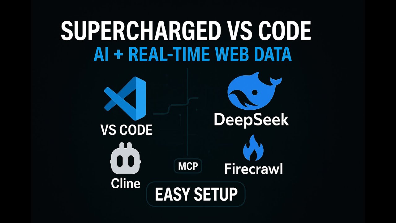 Give Your VS Code AI Internet Access | Complete DeepSeek + Cline + MCP Setup Guide