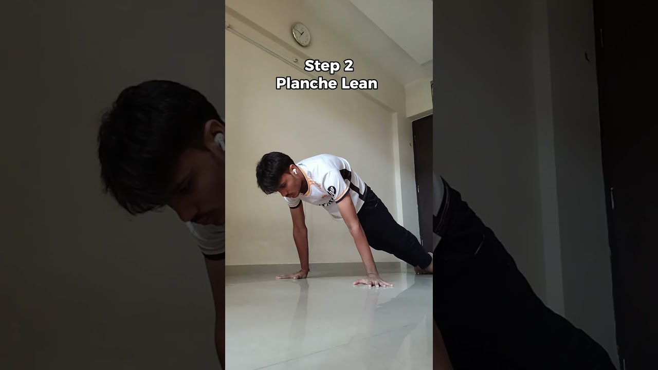 Unlock Tuck Planche in 5 Steps 🔥| calisthenics Shorts #calisthenics #planche
