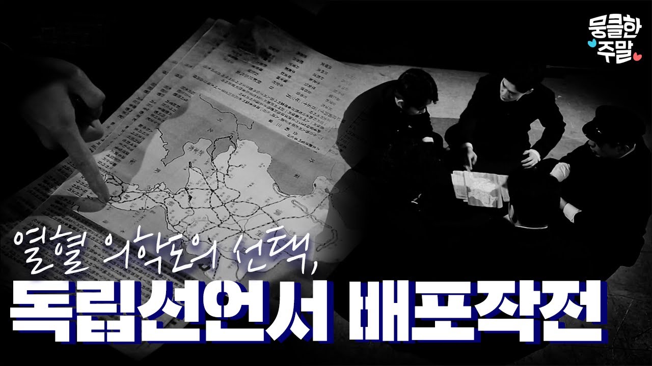 [뭉클한 주말🥰 #53] 열혈 의학도의 선택, 독립선언서 배포작전 [다큐세상 | KBS 20190301 방송]