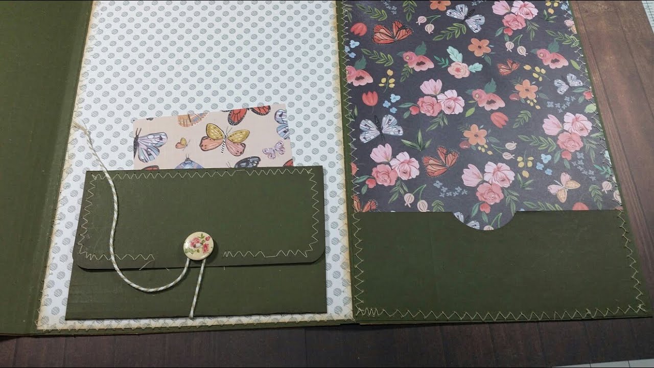 Crafting w File Folders Part 1: (Making a Folio/Booklet/Insert/Ephemera Folder for Junk Journals)