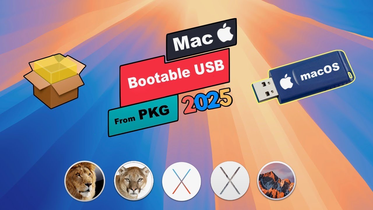 Как создать загрузочный USB-накопитель для старых версий macOS на новом Mac