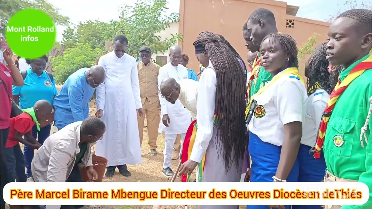 Pèlerinage des enfants a Mont Rolland 