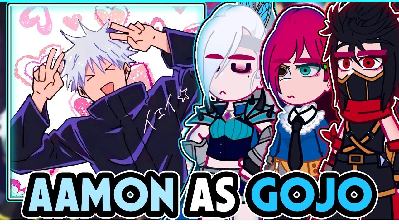 ||MLBB Reacting To AAMON AS SATORU GOJO|| \\🇧🇷/🇺🇲// ◆Bielly - Inagaki◆