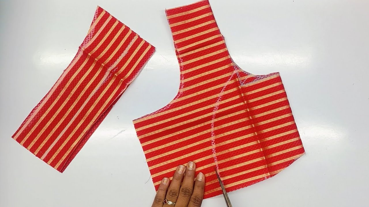 32 size Katori blouse cutting karne ka sabse Aasan tarika /blouse cutting