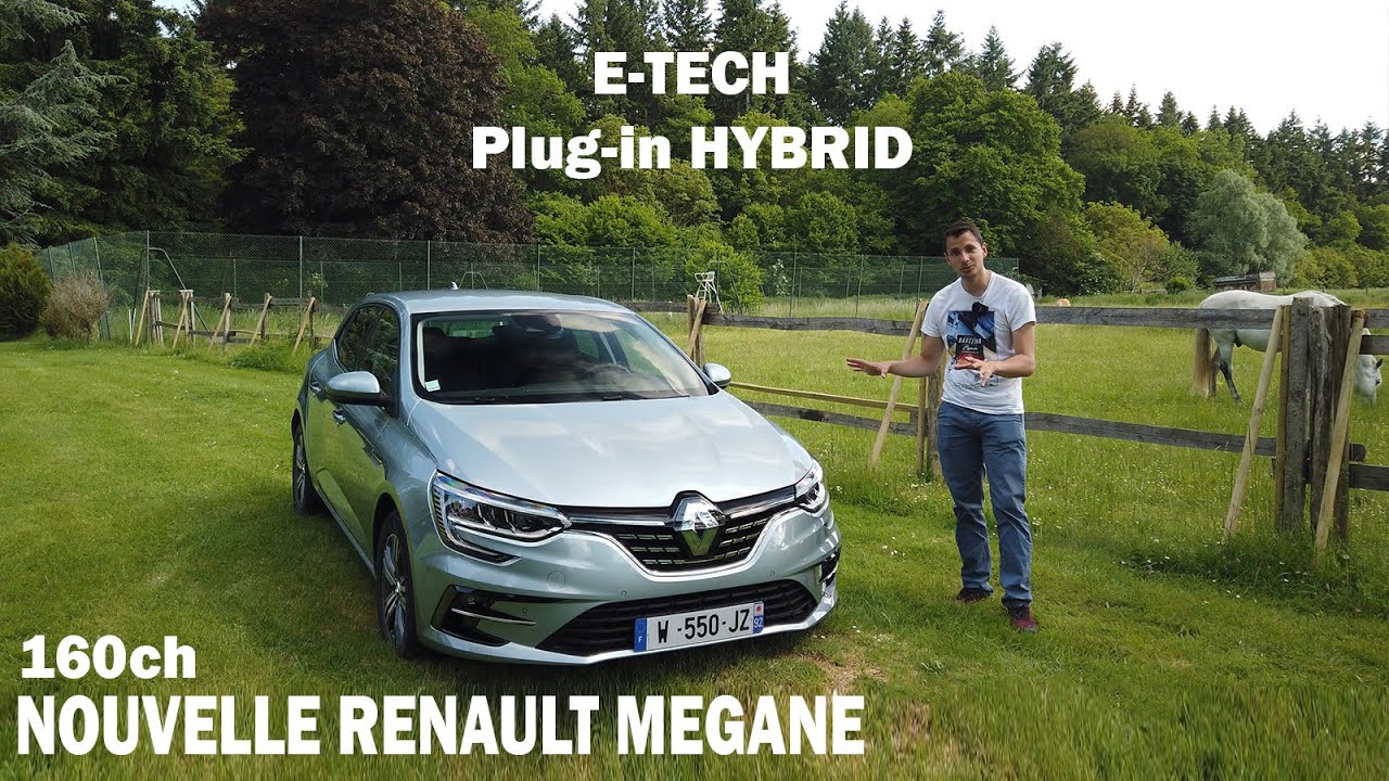 Nouvelle RENAULT MEGANE E-Tech Plug-in 160ch - La Version Rechargeable ENFIN en Berline !
