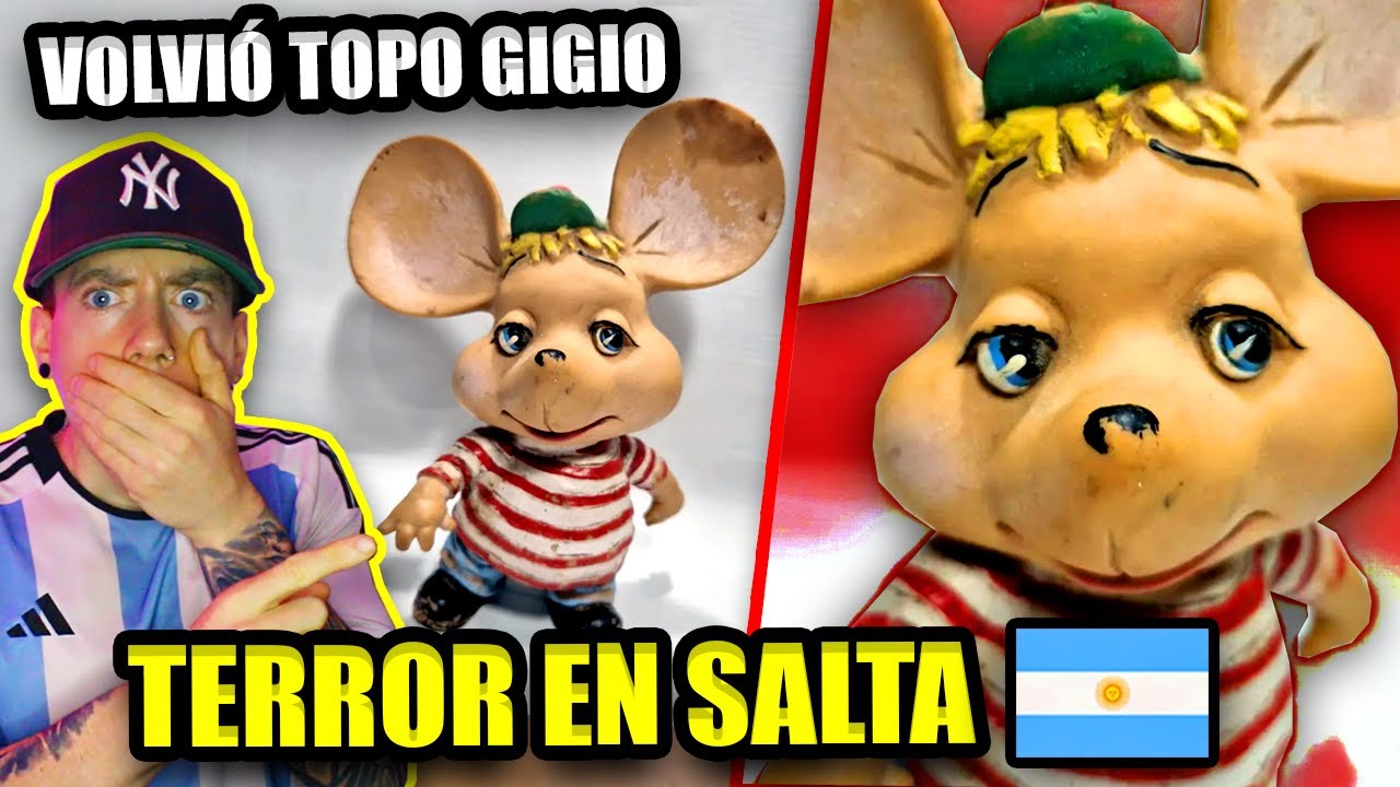 VOLVIÓ MUÑECO POSEÍDO de TOPO GIGIO en SALTA, ARGENTINA! DESAPARECEN PERSONAS