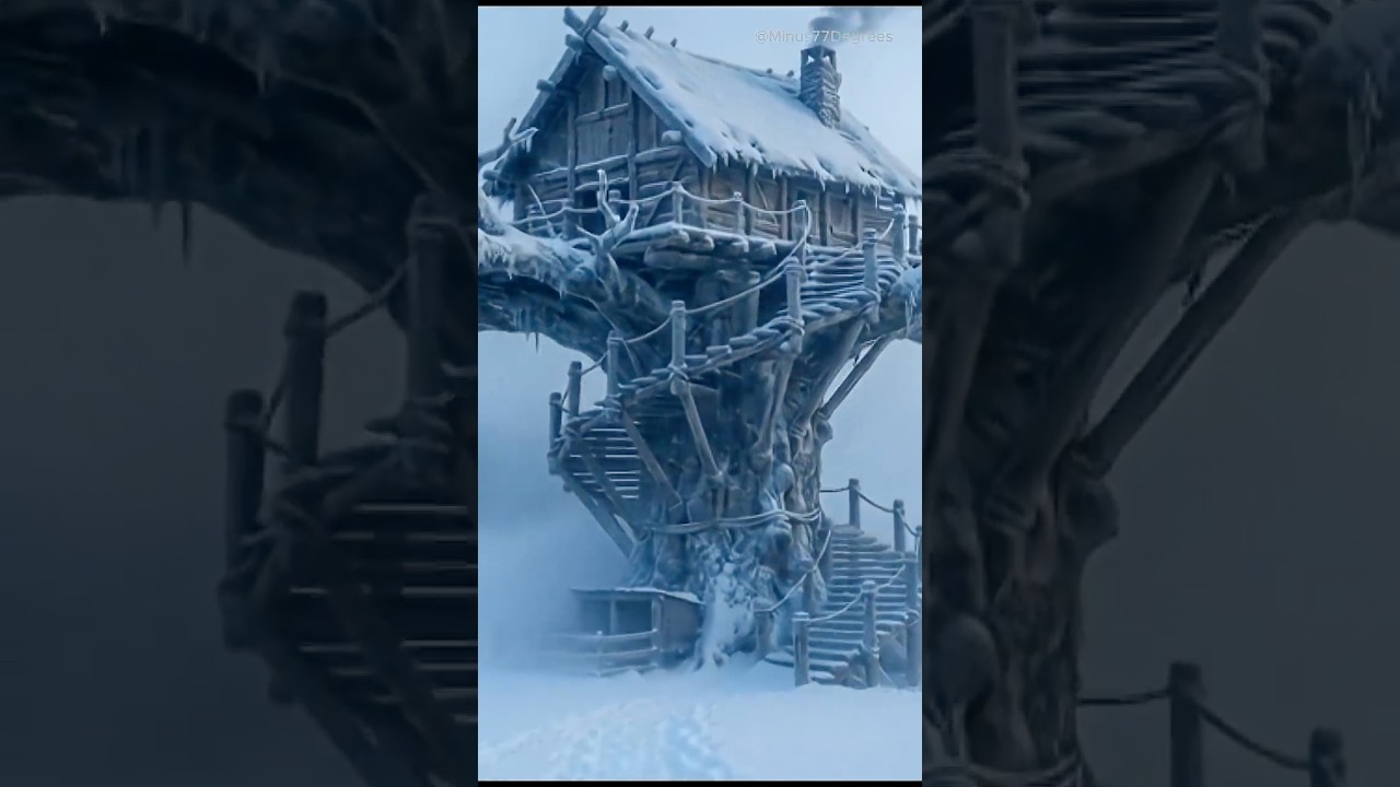–77°C Blizzard at the Spiral Treehouse