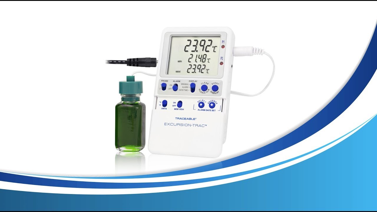 How to Connect your AC Adaptor to the Traceable Excursion-Trac Data Logging Thermometers
