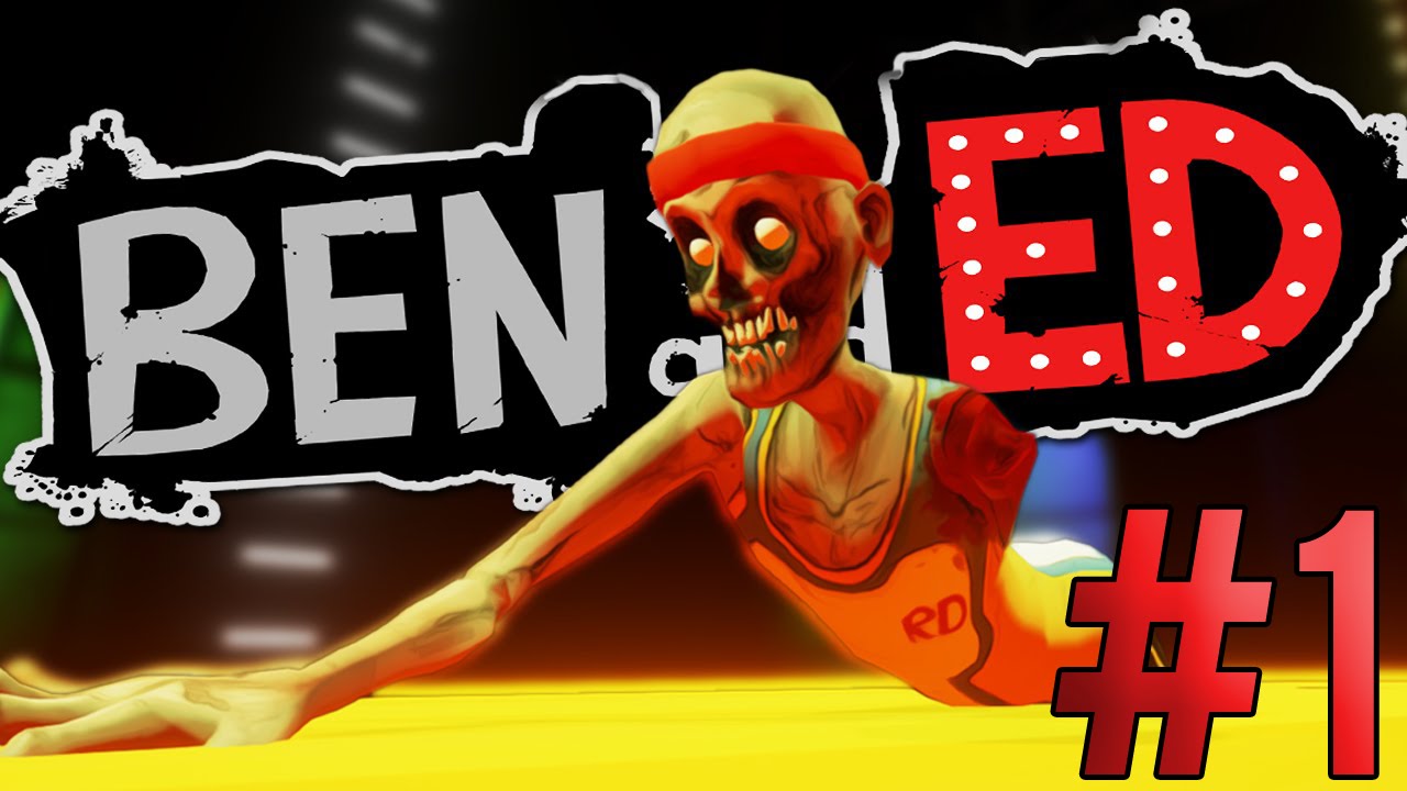 BEN AND ED #1 - 3D HAPPY WHEELS ZOMBIE?