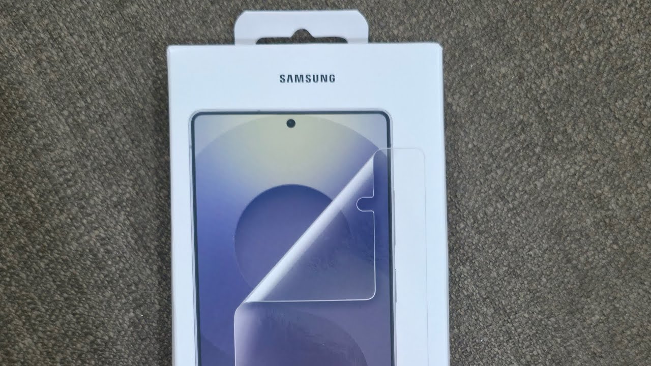 📱 Installing Samsung's Official Anti-Reflective Film on Galaxy S25 Ultra