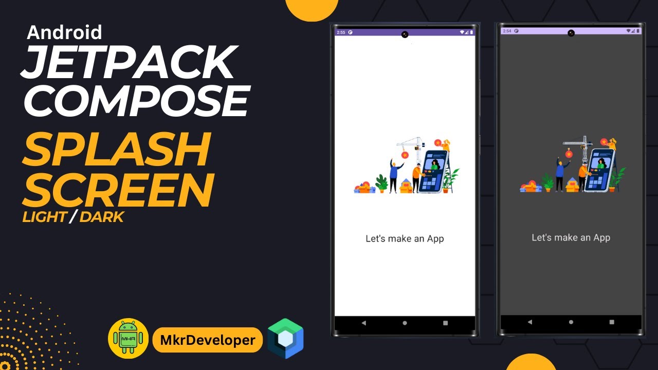Анимированная заставка - Android Jetpack compose