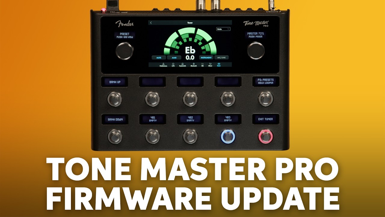 Fender Tone Master Pro Just Got BETTER! (1.8 Firmware Update)