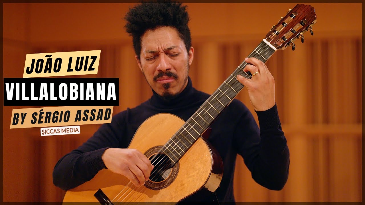 João Luiz plays Villalobiana (24 studies for Guitar) by Sergio Assad | Siccas Media
