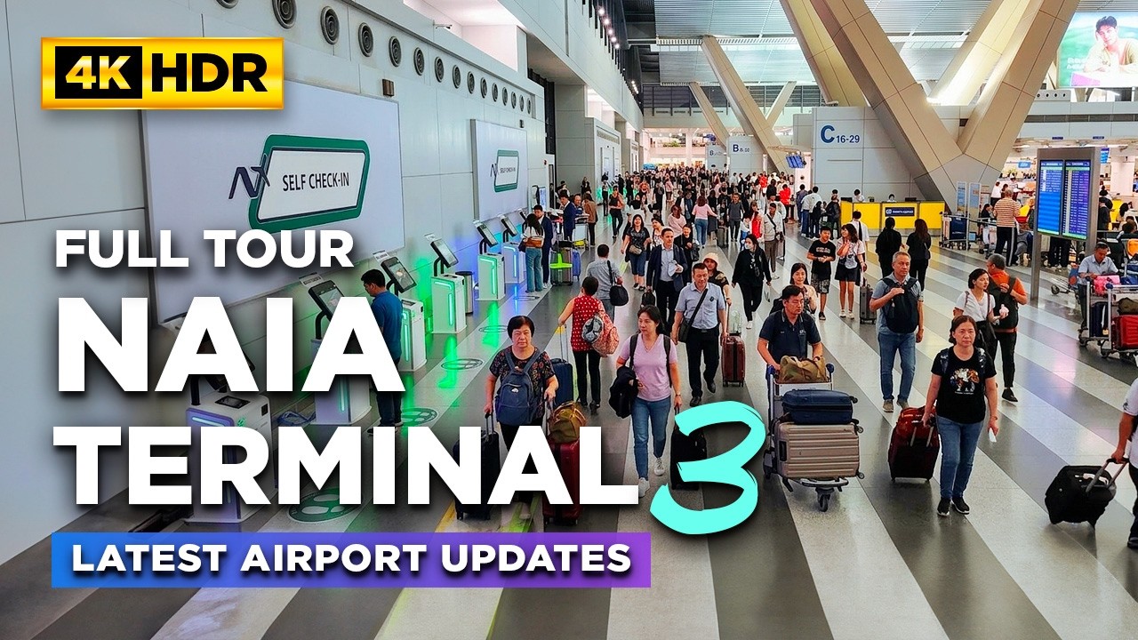 NEW Developments at NAIA TERMINAL 3 | Featuring the Newest FOOD VILLAGE Expansion | NAIA Airport