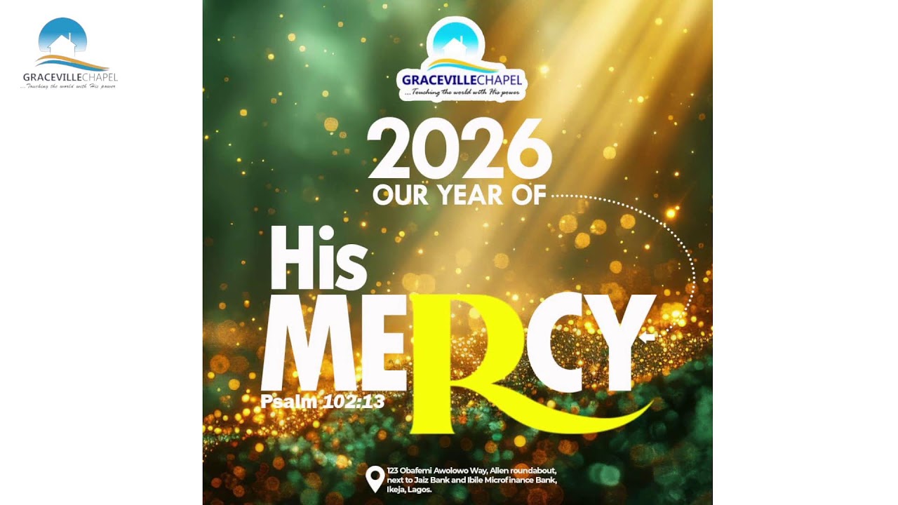 GRACEVILLE CHAPEL LIVE STREAM CROSSOVER SERVICE 31ST DECEMBER 2025