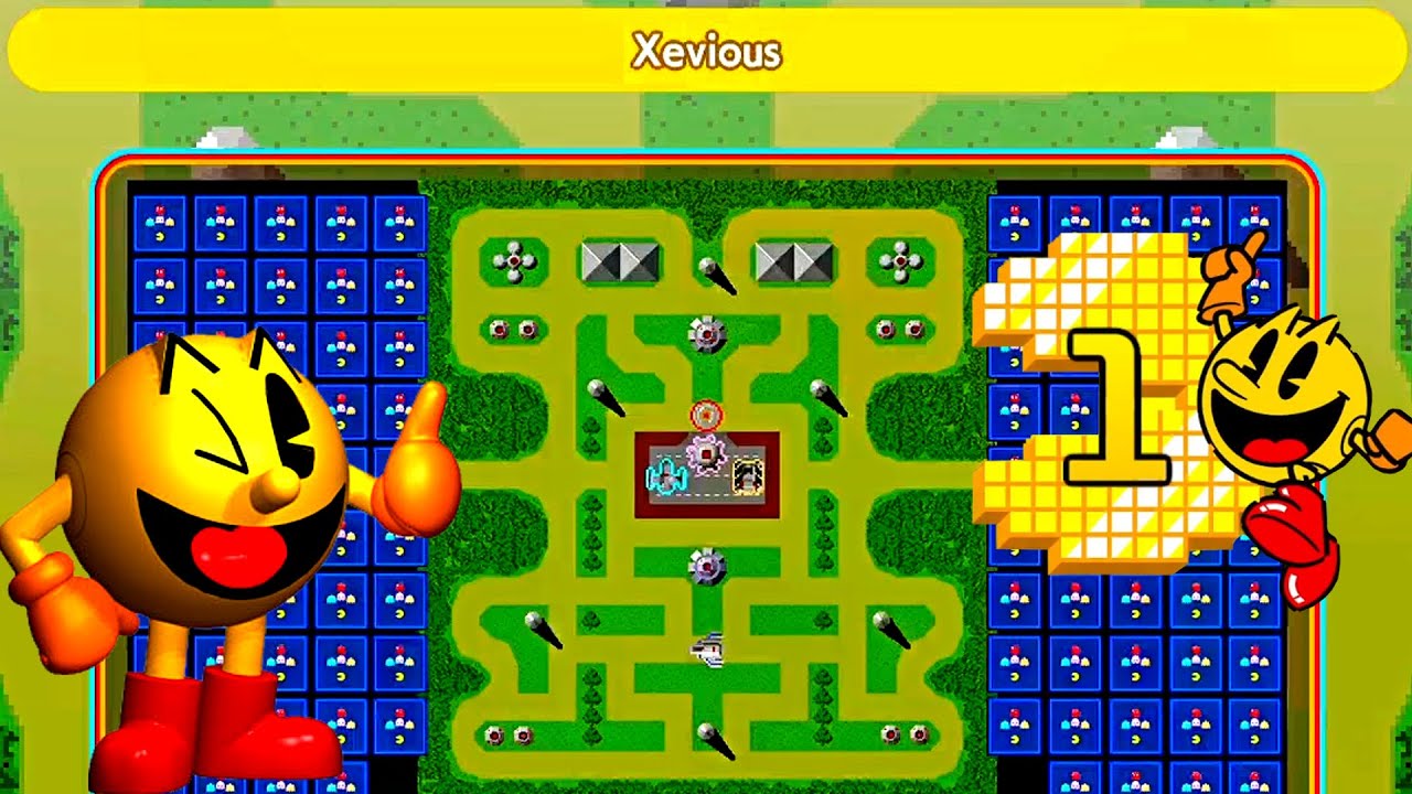 PAC-MAN 99 🍒 First Place Victory Win 🍒 Xevious Design #24