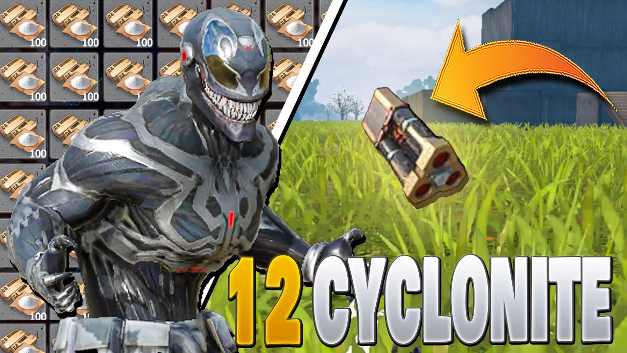12 CYCLONITE TO FULL BOX GP AND EXPLOSIVE WIPING EVERYONE AND REVENGE RAID LAST ISLAND OF SURVIVAL