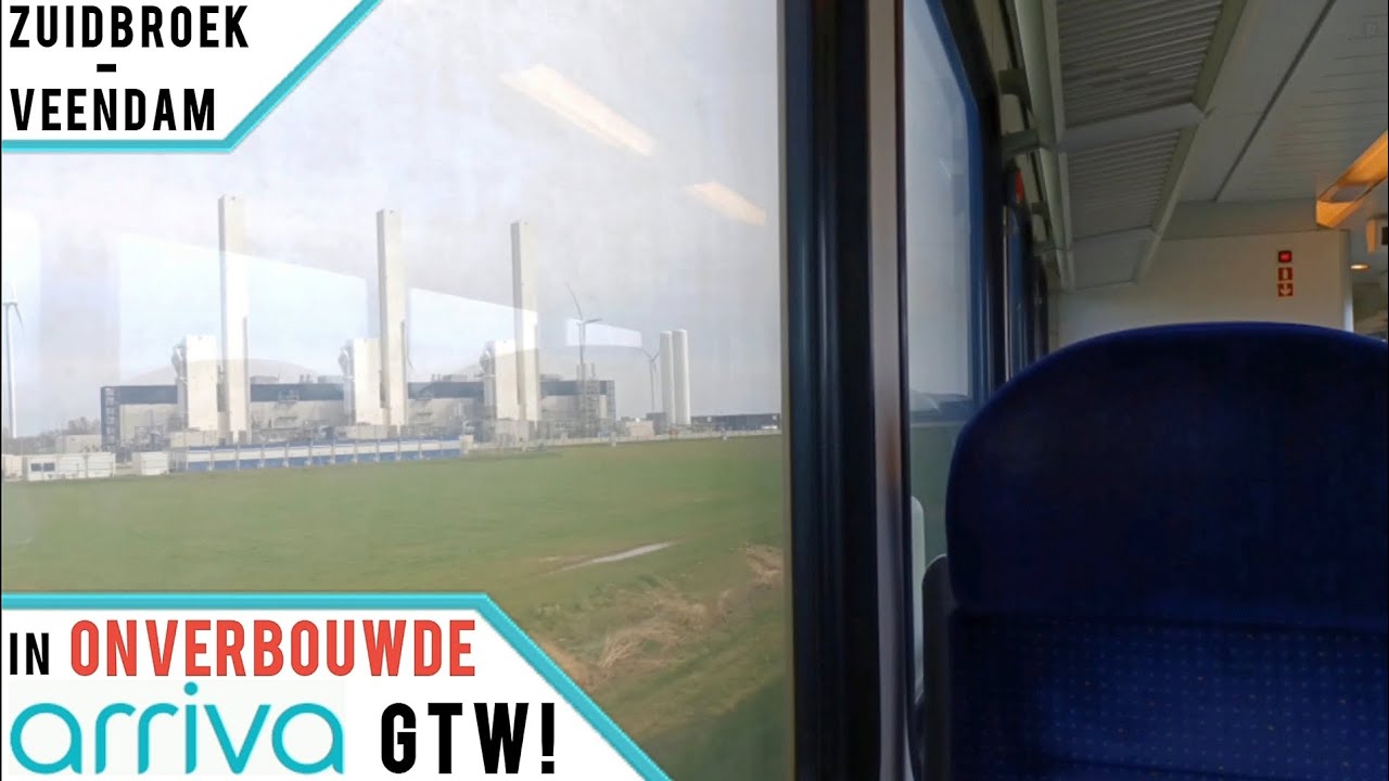 Rit in onverbouwde GTW: Zuidbroek - Veendam! // Onride unrefurbished Arriva Northern NL GTW, 10-4-23
