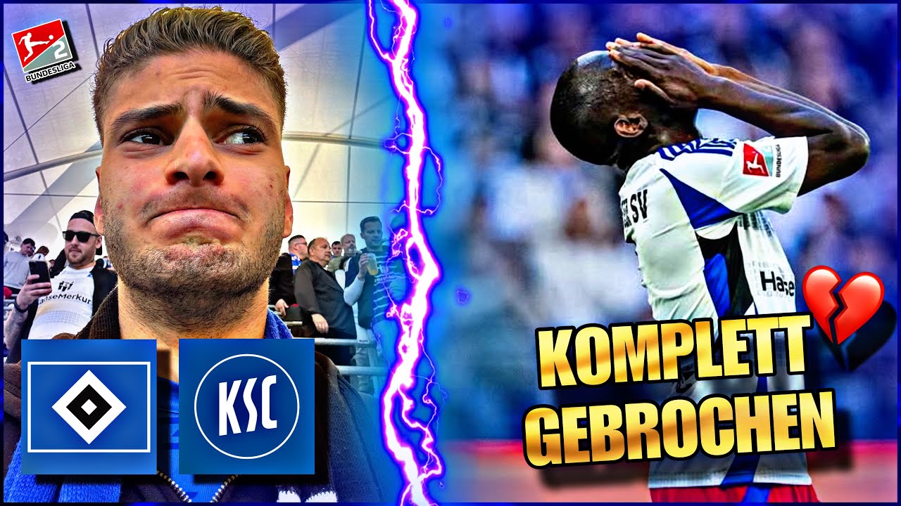 ICH RASTE AUS😡 HSV HERZ BLUTET 💔 | HSV vs Kalsruher SC 1:2 - Stadionvlog | MIDO