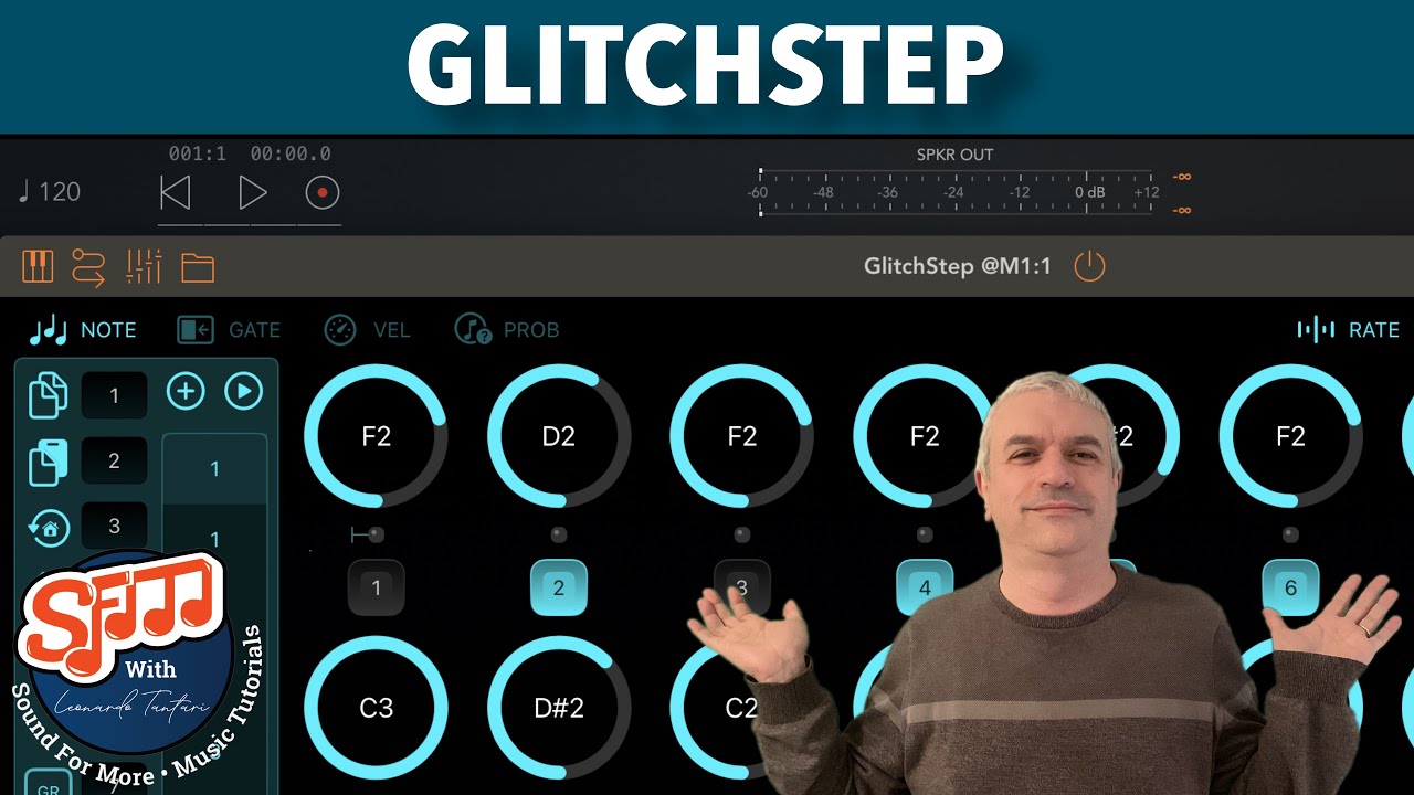 GlitchStep Midi Sequencer (AUv3) - Tutorial / Review: What is it for?