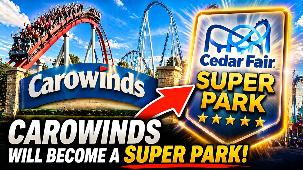 Carowinds is going to become a SUPER PARK!