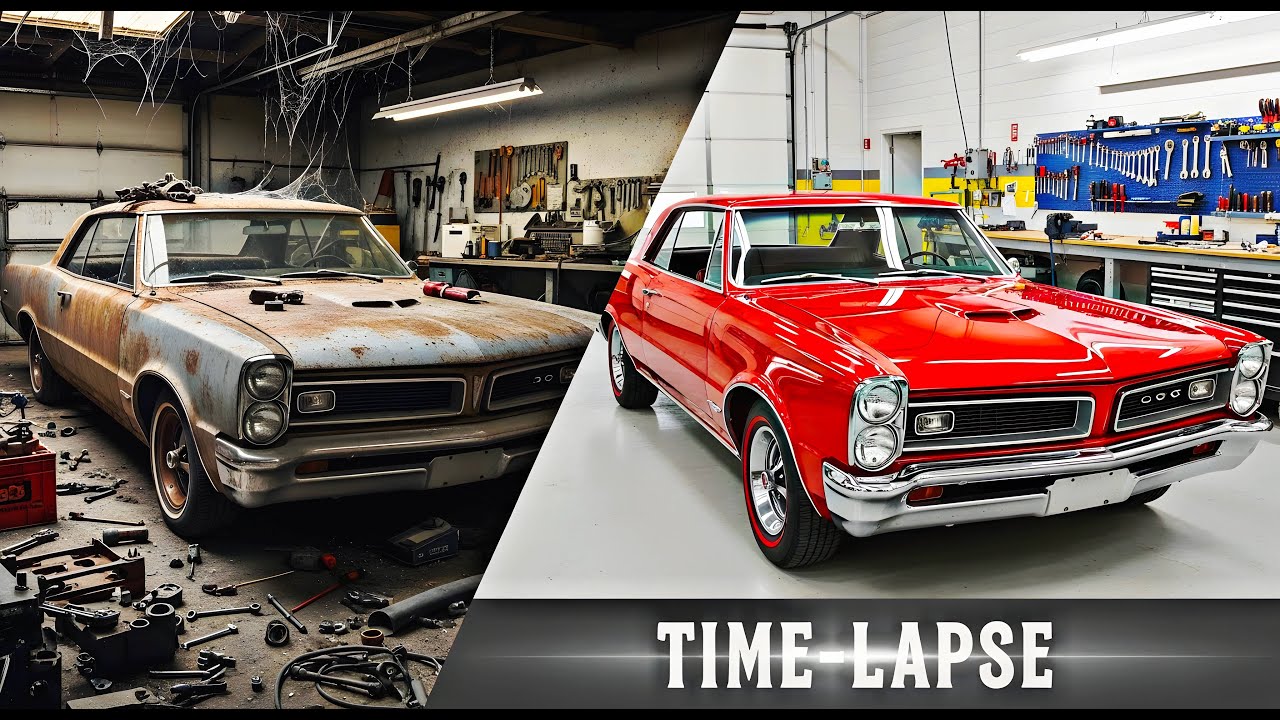 Dead for 40 Years: Abandoned 1965 Pontiac GTO Full Restoration