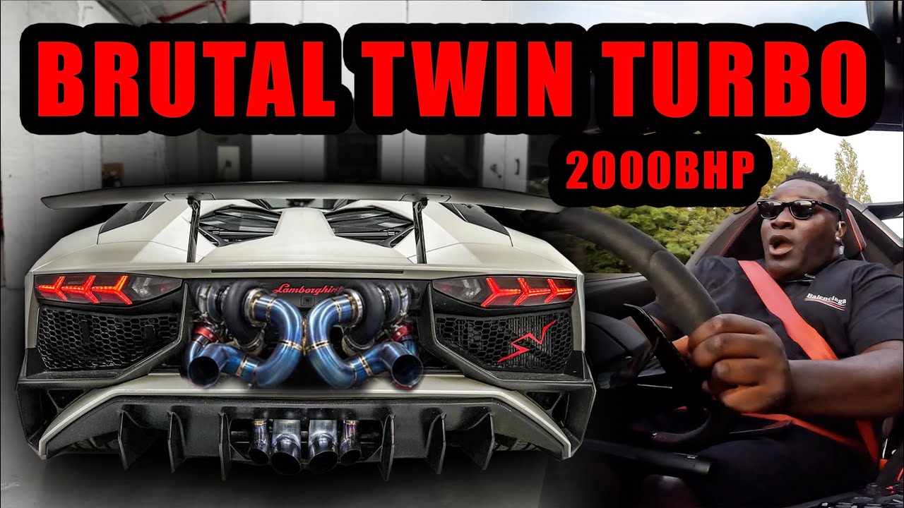 BONNIE LOCKETS *2000 BHP* TWIN TURBO LAMBORGHINI SV