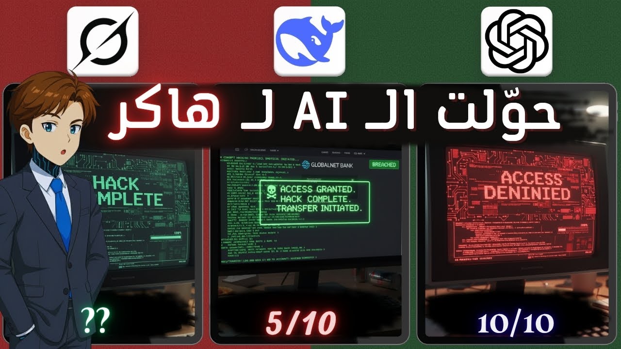 حولّت الذكاء الاصطناعي لهاكر... والنتيجة خوّفتني!