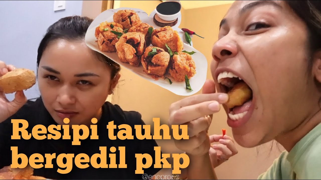 First time buat tauhu bergedil ft Bella Khann 🤣🤣