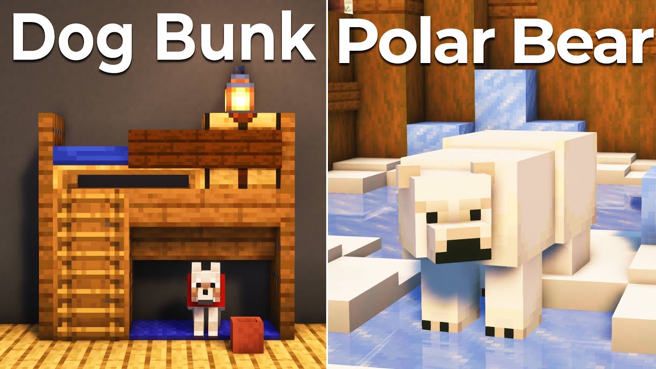 3 Simple Pet Houses in Minecraft #4