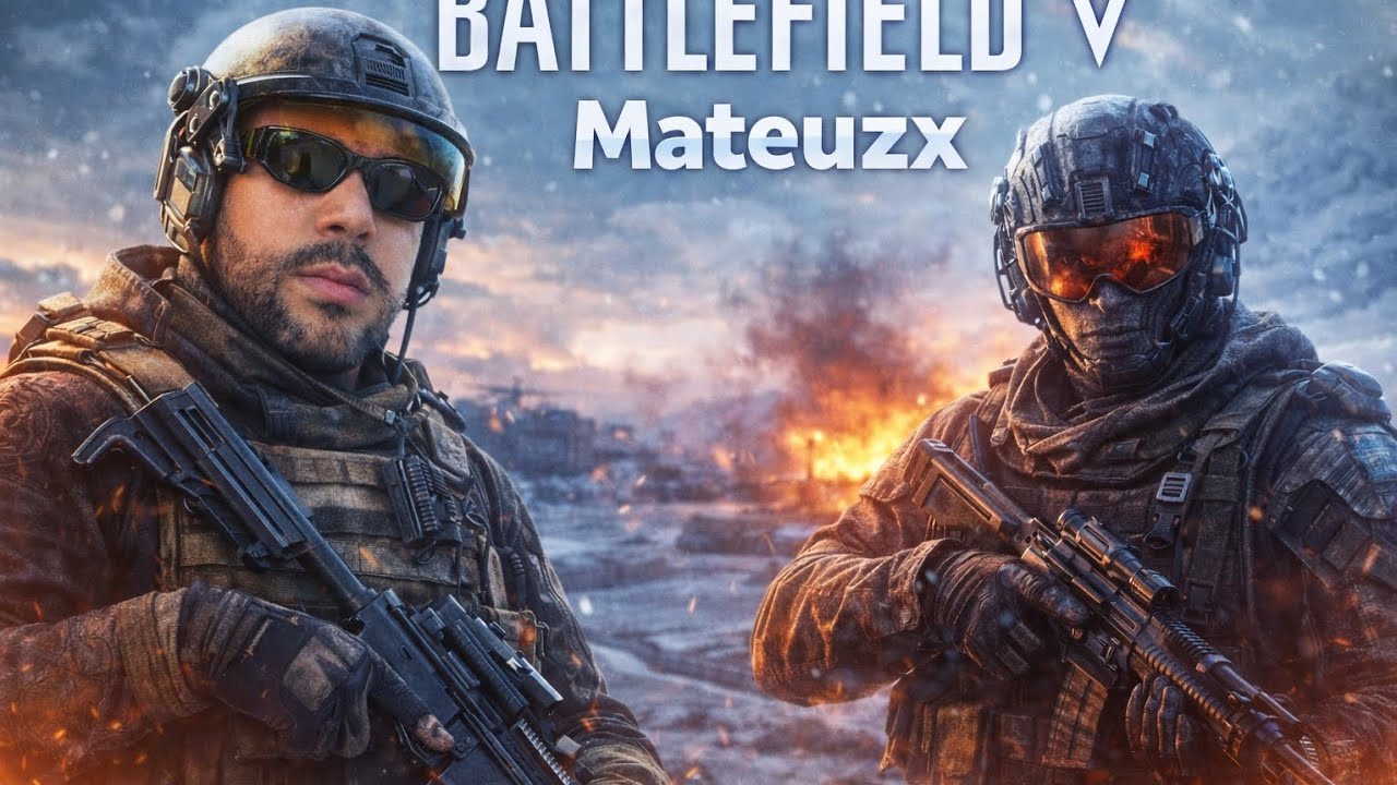 Battlefield v colocado ordem, destruindo tanques 