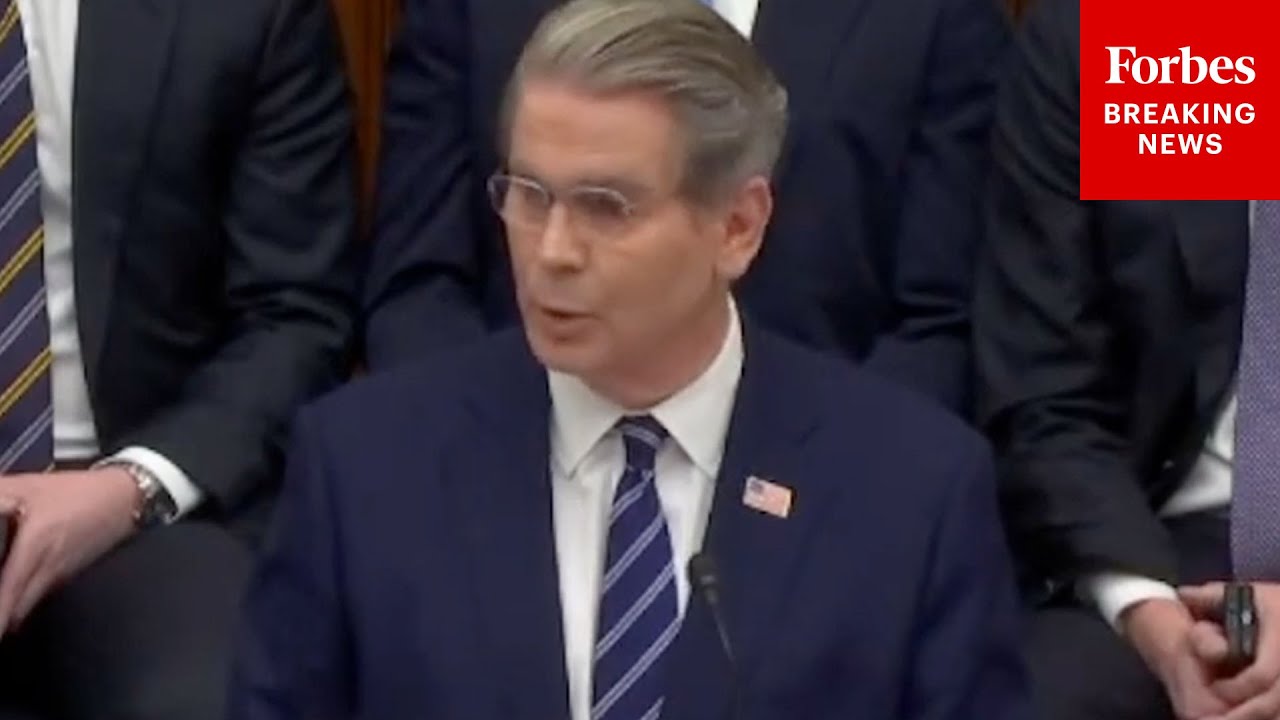 FULL REMARKS: Treasury Secretary Scott Bessent Delivers Opening Statement Before House Committee