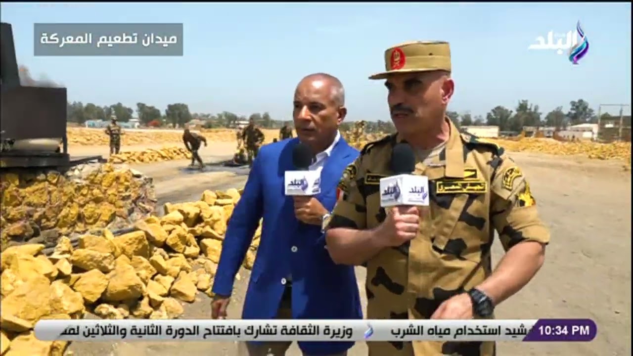 مشهد صادم.. قوات الصاعقة تعبر مياه المجاري وسط النيران.. وأحمد موسى منبهر بالمشهد