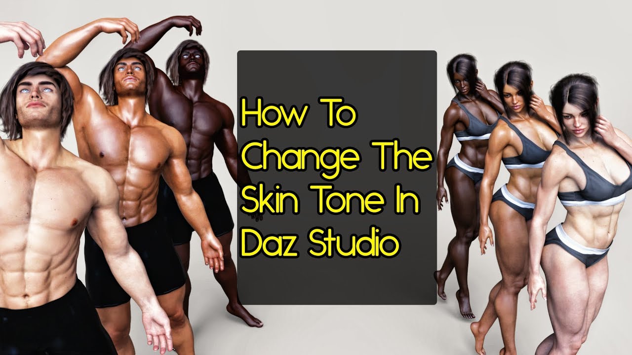 Daz Studio Skin Color - Advanced