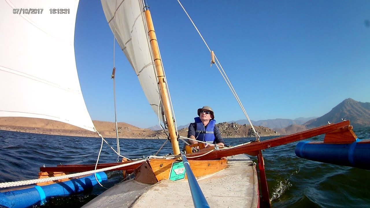 Sailing a 100 years old Klepper folding kajak