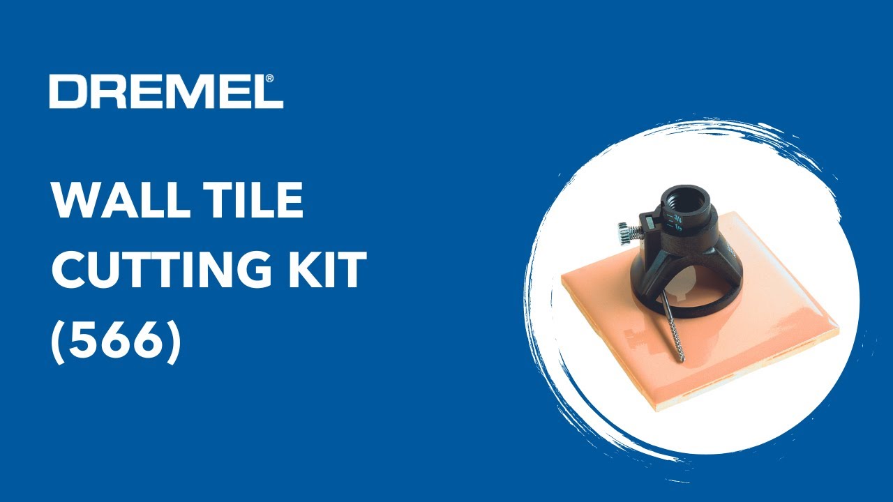 Tackle those tiles with the Dremel Wall Tile Cutting Kit (566)