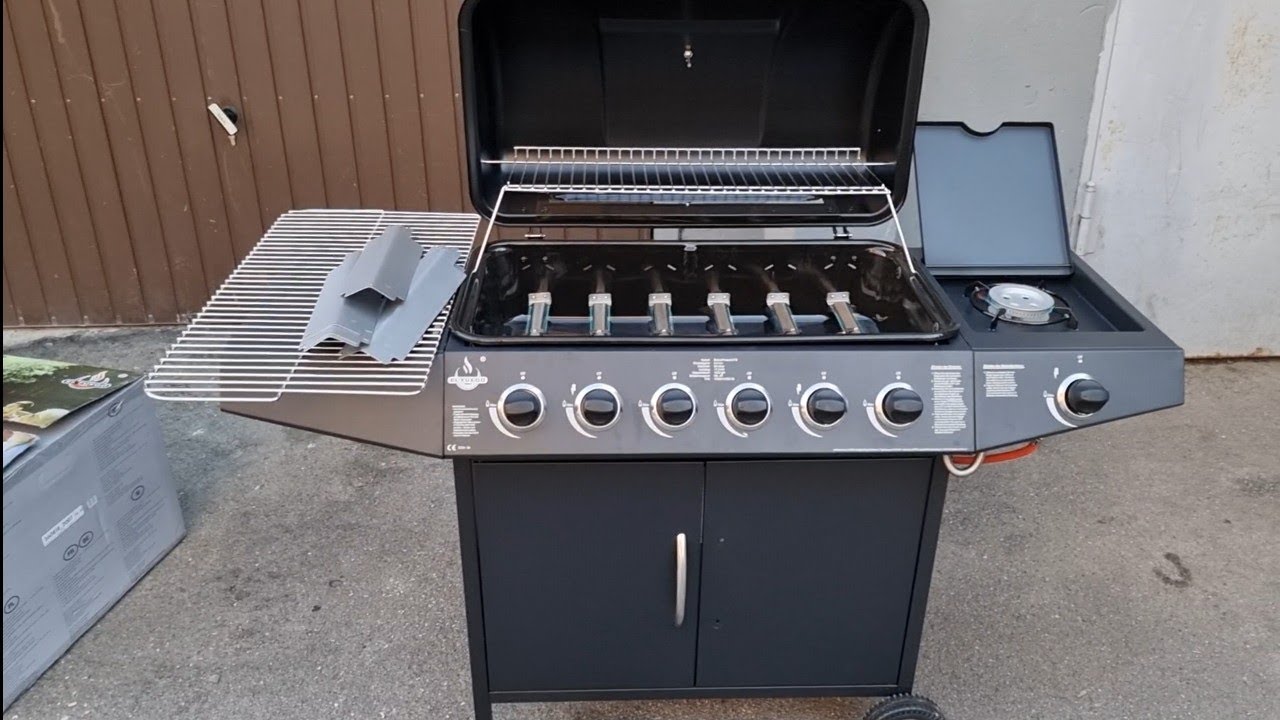 El Fuego Gasgrill »Dayton 6Plus1«, 7 Brenner, 17,3 kW Lidl