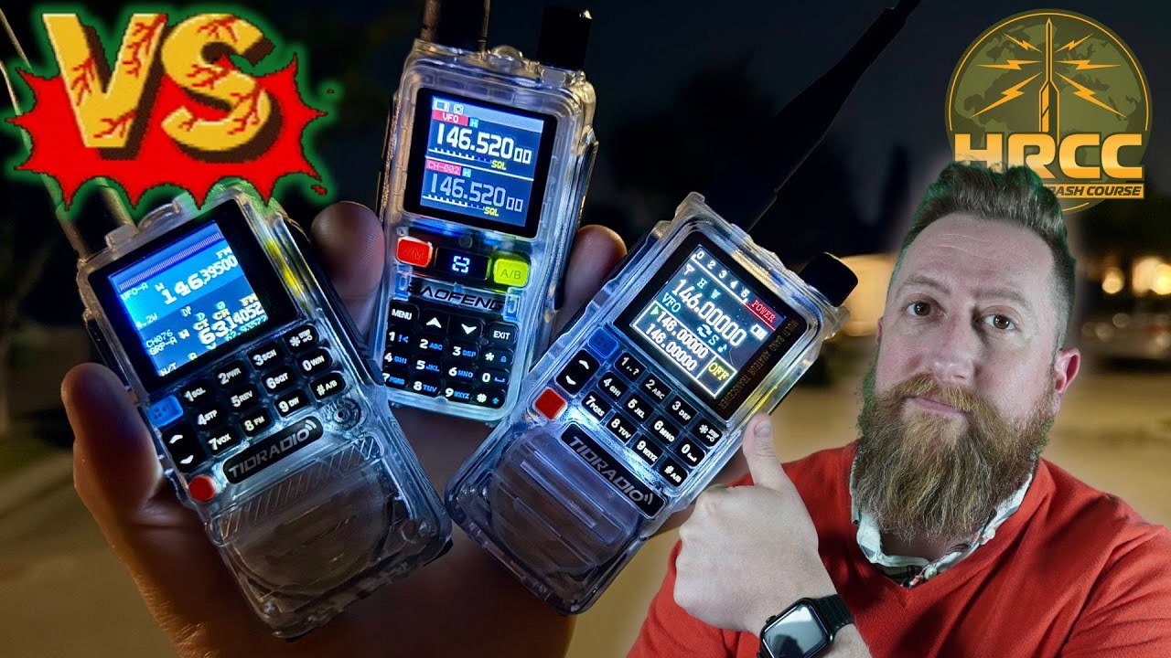 Baofeng Mini против TIDRADIO H3 Plus против H3 и любительских радиостанций!